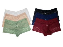 144 of Lady's Lace Boxer Free Size