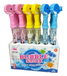 96 Wholesale Dolphin Bubble Stick