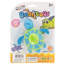 72 Bulk Wind Up Turtle Bath Toy