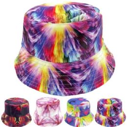 24 Bulk Tie Dye Bucket Hat