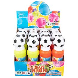 96 Pieces Large Soccer Bubble Bottle - Bubbles
