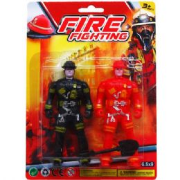 72 Wholesale 2pc 5 Inch Firefighters