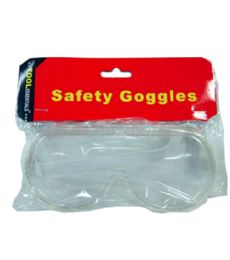 48 Bulk Safety Goggles W Elastic Strap