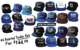 144 Wholesale Mesh Printed Hat Sale