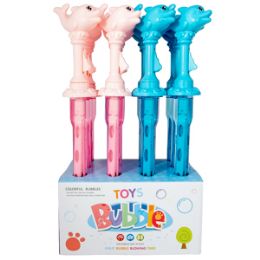 24 Wholesale Jumbo Dolphin Bubble Wand