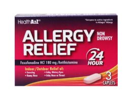 24 Bulk 3 Caplets A2z Allergy Relief