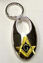 24 Bulk Masonic Keychain