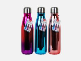 24 Pieces 500ml Stainless Steel Vacuum Cola Bottle - Drinking Water Bottle