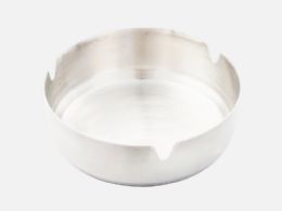 24 Pieces Stainless Steel Ash Tray - Ashtrays