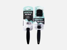 18 Pieces Vented Hair Brush Black - Hair Brushes & Combs