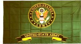 24 Bulk Polyester Flag Military Army