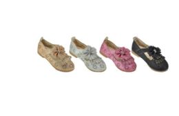 18 Pairs Toddlers Shoes Color Gold - Toddler Footwear