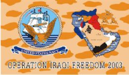 24 Pieces Military Iraqi Freedom - Flag