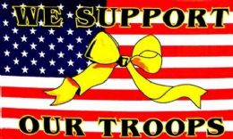 12 Pieces Military Troop Support - Flag