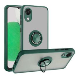 12 Wholesale Tuff Slim Armor Hybrid Ring Stand Case For Samsung A03 Core In Dark Green