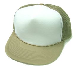 24 Wholesale Blank Mesh Hats