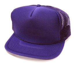 24 Wholesale Blank Mesh Hats