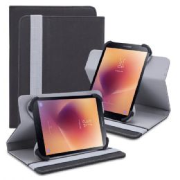 6 Wholesale Universal Protective Leather Cover Stand Case For Universal 8 Inches Tablets In Black