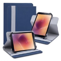 6 Wholesale Universal Protective Leather Cover Stand Case For Universal 8 Inches Tablets In Blue