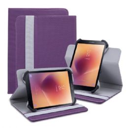 6 Wholesale Universal Protective Leather Cover Stand Case For Universal 10 Inches Tablets In Purple
