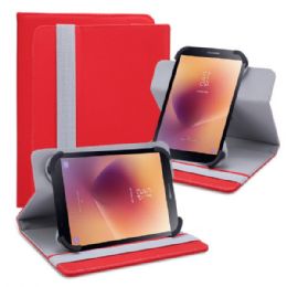 6 Wholesale Universal Protective Leather Cover Stand Case For Universal 11 Inches Tablets In Red