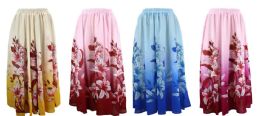96 of Womens Long Skirt Tutu Swing Skirts Pleated High Elastic Waist Size Assorted