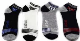120 of Mens Sport Ankle Socks Size 10-13