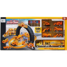 6 Wholesale  Parking Tower Set W/ 6pc 2.5" F/w Cars In Color Box