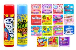 150 Wholesale Licensed Lip Balm In Wing Panel (assorted Candy)