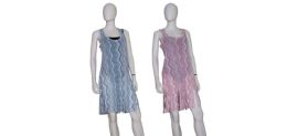 24 Wholesale Women's Fashion Fringed Dress CoveR-Ups W/ Chevron Pattern - Assorted Colors - Sizes SmalL-xl
