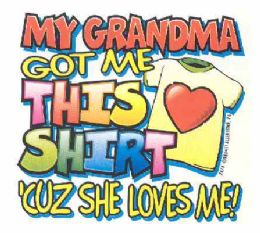 36 Pieces Baby Shirts My Grandma Got Me This Shirt 'cuz She Loves me - Baby Apparel
