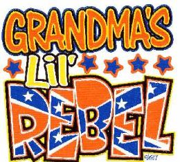 36 Wholesale Baby Shirts Grandma's L'il Rebel