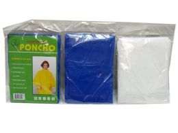 120 Wholesale One Size Fits All Poncho