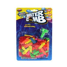 72 Pieces 150 Piece Water Balloon On Card - Water Balloons