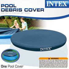 4 Pieces Pool Cover 15 Foot X 12 Fits 15 Foot Easy Set - Summer Toys