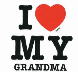 36 Pieces Baby Shirts "i Love My Grandma" - Baby Apparel