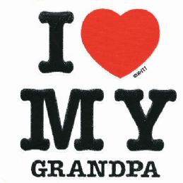 36 Wholesale Baby Shirts "i Love My Grandpa"
