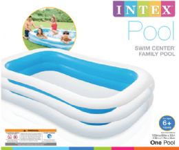 2 Pieces Pool Swim Center 103 X 69 X 22 - Inflatables