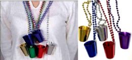 96 Pieces Mardi Gras Beads - Party Necklaces & Bracelets