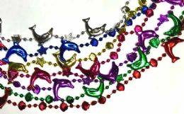 96 Pieces Mardi Gras Beads - Party Necklaces & Bracelets