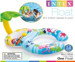 12 Pieces Baby Floats 46 X 29.5 My First Swim - Inflatables