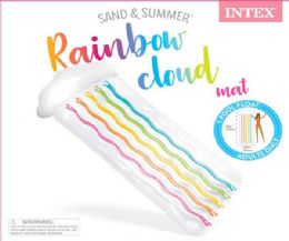 6 Wholesale Rainbow Cloud Mat