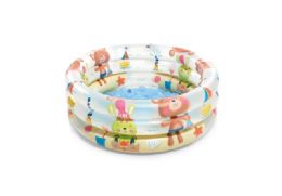 12 Pieces Baby Pool 24 X 8 3 Ring Bear - Inflatables