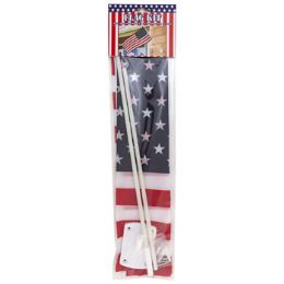 24 Wholesale Flag Kit American 30.25x16.2in