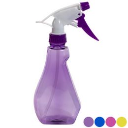 24 pieces Spray Bottle 11oz 4ast Colors W/2-Tone Trigger Hba Hang Tag Yellow/blue/purple/pink - Spray Bottles