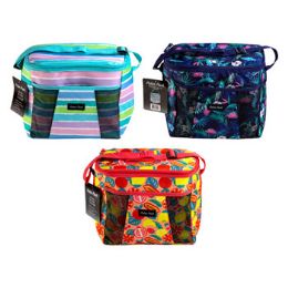 24 pieces Cooler 24can Prints Insulated 3assorted Polar Pack See n2 - Cooler & Lunch Bags