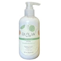 24 Wholesale Risilia Moisturizing Hand & Body Lotion With Shea Butter & Aloe Vera 8oz