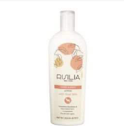 24 Pieces Risilia Hand & Body Lotion With Goat Milk 200ml/6.7 oz - Skin Care