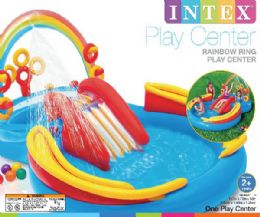 2 Pieces Play Center 117 X 76 X 53 Rainbow Ring - Inflatables