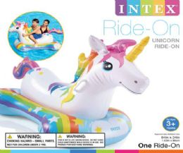 6 Pieces Unicorn Ride on - Inflatables